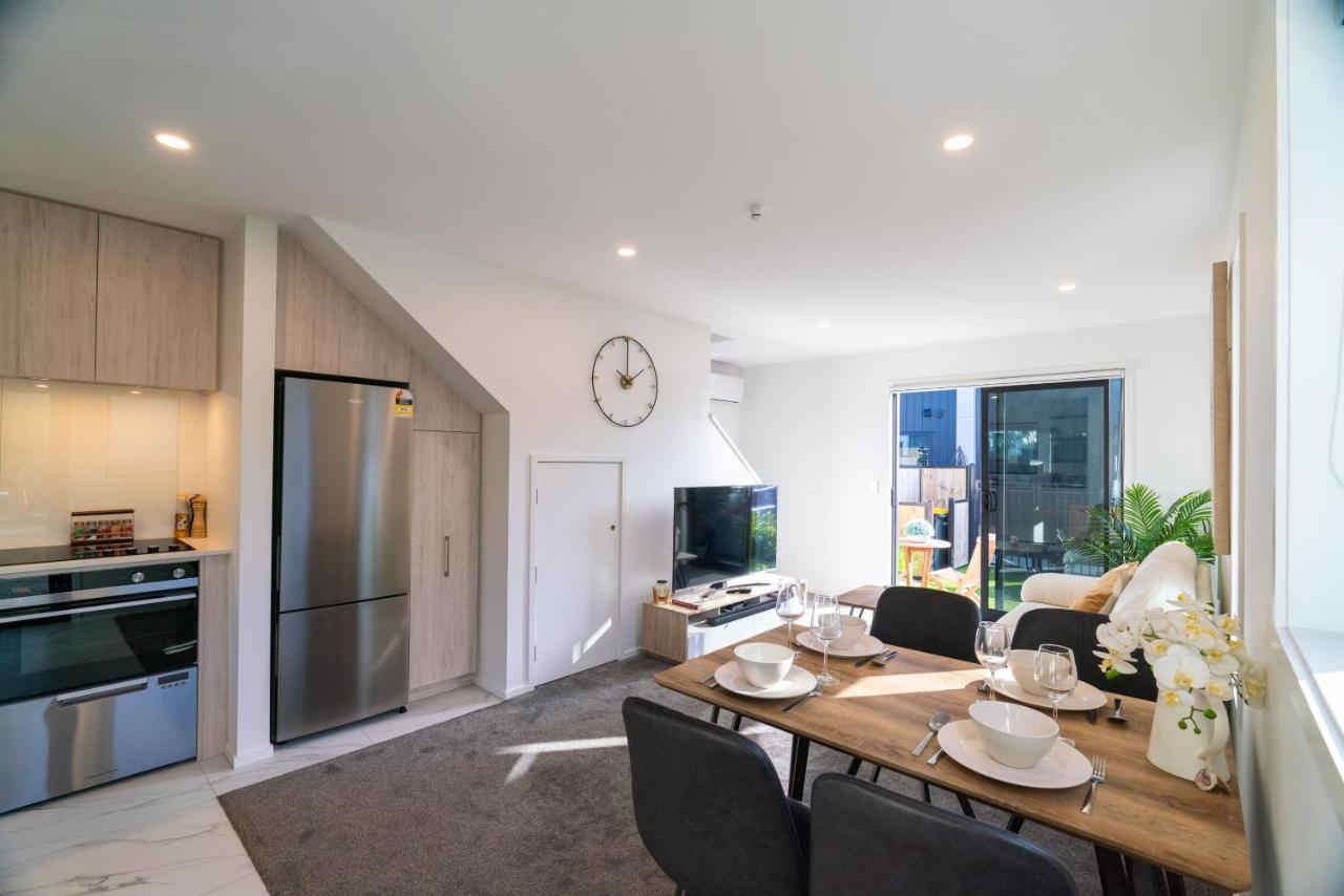 Appartamento King Bed On Hagley Park Corner In The Cbd Christchurch Esterno foto