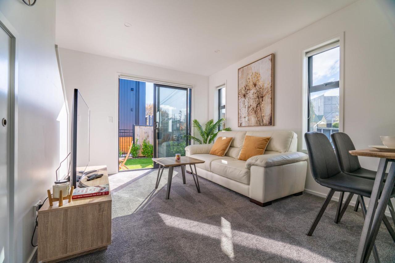 Appartamento King Bed On Hagley Park Corner In The Cbd Christchurch Esterno foto